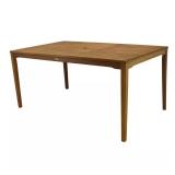 Wood Outdoor Dining Table