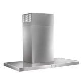 36 in. Steel Wall Mount Range Hood, Stainless