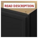 Hampton Bay Java 15" x 30" x 12" Shaker Wall Cabi