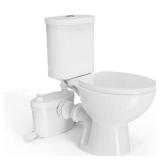 Rear Outlet Macerating Toilet w/ 0.8 HP Pump