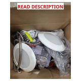 Box lot full of electrical items