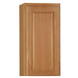 Hampton Wall Cabinet, 15W x12D x30H, Oak