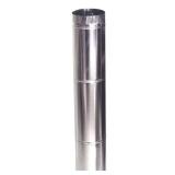 (10) 10 in. x 5 ft. Beaded Metal Duct Pipe