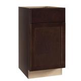 Shaker 18x24x34.5 in Java Cabinet with Glides