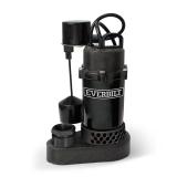 1/3 HP Aluminum Sump Pump Vertical Switch