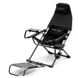 Sim Racing Cockpit Foldable Supports Black