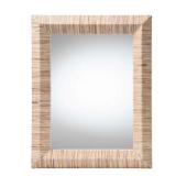 Adino Grasscloth Mirror 24.2W x 30.3H