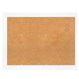 Cabinet White Corkboard Memo Board 31.25x23.25