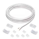 White LED Strip Connector Pack (4 Wire-to-Tape)