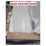MASONITE 36"x80" wood edge steel door light tan