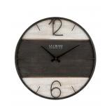 La Crosse Clock 16" Ironwood Wall Clock - Tan