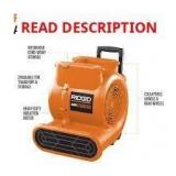 RIDGID 1625 CFM 3-Speed Air Mover Blower
