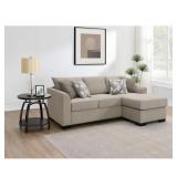 Storey 83.5 in. Camel Fabric Sofa Bed Queen - dam
