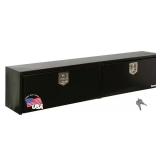 72 Gloss Black Top Mount Truck Tool Box