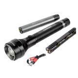 10000 Lumens Dual-Power Flashlight