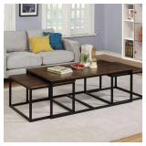 Arcadia 54-in Antiqued Coffee Table
