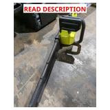 Ryobi 18V 10" Chainsaw w/ 2 Batteries, No Charger