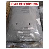 Grey chair cushion