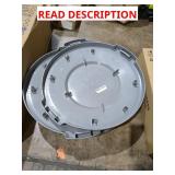 Lot of (5) husky 32 gallon trash can LIDS Only