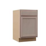 Unfinished 21x24x34.5 Kitchen Cabinet Base, Cabin