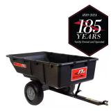 850 lb Tow-Behind Poly Utility Cart
