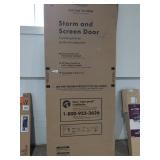 Anderson storm door green 32 x 80