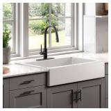 SINKOLOGY Josephine 34" 3-Hole Kitchen Sink