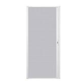 LuminAire White Retractable Screen Door 36x78
