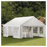 PHI VILLA 16x20 Outdoor Canopy Tent (White)