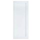 24 in. x 80 in. Shaker Primed MDF Door Slab