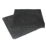 Revolution Diamond-Plate Gym Rubber Tiles