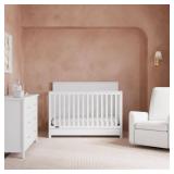Sasha White 5-in-1 Convertible Crib