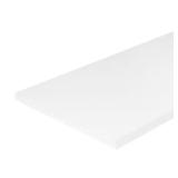 EVB 48 in. Wall Shelf - White Wood Laminate