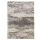 Stormy Gray 8 ft. x 10 ft. Abstract Area Rug