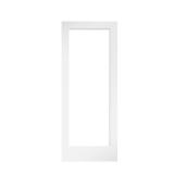 36x80 Clear Glass 1-Lite Door Slab
