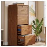 Cindy Tribesigns 4-Drawer Wood Cabinet