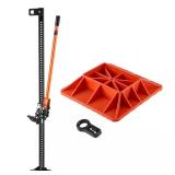 Farm Jack with Base, 60" Lift, 3.18 Ton