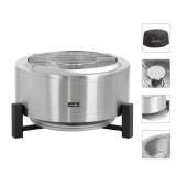 27 in. Smokeless Fire Pit, Low Smoke Bonfire