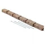 Sand Stone Faux Stone Edging (1-Pack)