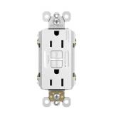 Legrand 15A 125V GFCI Decorator Outlet, White