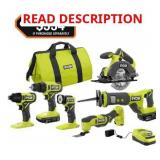 ONE+ 18V 6-Tool Kit w/ Batteries
