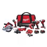 Milwaukee M18 18V Cordless Combo Kit (6-Tool)