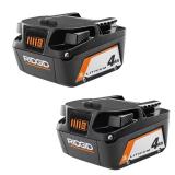 18V Lithium-Ion 4.0 Ah Battery (2-Pack)