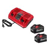 M18 Dual Bay Rapid Charger + 6.0Ah Pack (2)