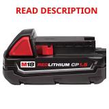 (2) M18 18-Volt Lithium-Ion Compact Battery 1.5Ah