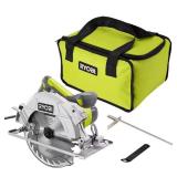 15 Amp Corded Circular Saw with Laser
