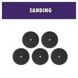 (5) Rotary Tool Sanding Disc Set (60 240)
