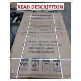 Woodbridge 4 Piece Wall Panel - White