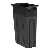 (4) 23 Gal. Black Highboy Waste Container