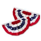 Unbranded 1-1/2 ft. x 3 ft. Mini Fans Bunting